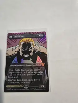 Eddie Brock (0233) (Borderless) Marvel's Spider-Man Foil - Image 1