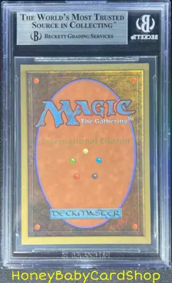 MTG International Edition (IE) 1993 Forest (A) BGS 9.0 MINT Old School 93/94 - Image 2