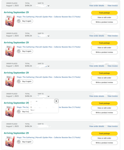 Magic The Gathering Marvel’s Spider-Man Collector Booster Box 12 Packs IN HAND - Image 3