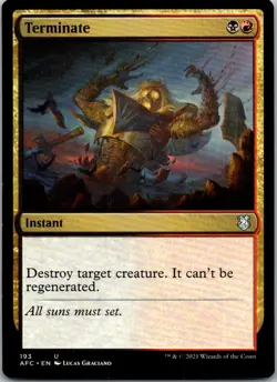 Terminate U Commander: Adventures in the Forgotten Realms 193 NM - Image 1