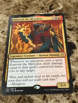 KAERVEK THE MERCILESS Magic MTG Time Spiral Remastered - Image 1