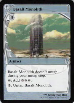 MTG Basalt Monolith (Future Sight) (217) | NM | Mystery Booster 2 {MB2} - Image 1
