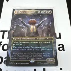 Dwight o’ Lantern (Reaper King) FOIL The OFFICE Secret Lair MTG - Image 1
