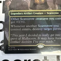 Dwight o’ Lantern (Reaper King) FOIL The OFFICE Secret Lair MTG - Image 5