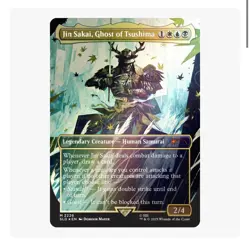 Jin Sakai, Magic The Gathering - Secret Lair x Playstation Ghost of Tsushima FOI - Image 1