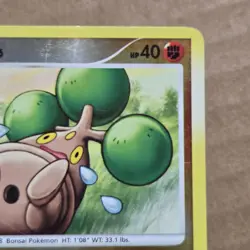 Bonsly - 71/130 - Common - Reverse Holo - Diamond and Pearl #71/130 Pokemon TCG - Image 3