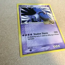 Pokemon Shadow Lugia Oversized Card XD Gale of Darkness Light Jumbo - Image 5