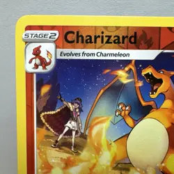 Charizard 25 / 185 Pokemon Vivid Voltage 2020 Near Mint Reverse Holo Rare - Image 2