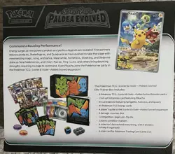 Pokemon TCG Scarlet & Violet Paldea Evolved Elite Trainer Box New & Sealed 820650853661 - Image 2
