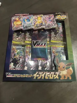 Pokemon TCG Eevee Heroes VMAX Special Set Japanese Sealed NEW USA Seller - Image 1
