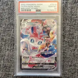 Pokemon SWSH TG15 Sylveon Vmax brilliant Stars PSA10 - Image 1