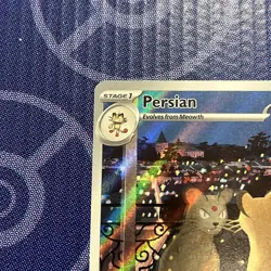 Pokemon TCG Persian 078/064 S&V Shrouded Fable Illustration Rare - Image 2