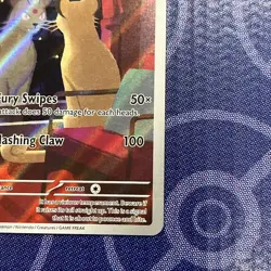 Pokemon TCG Persian 078/064 S&V Shrouded Fable Illustration Rare - Image 5