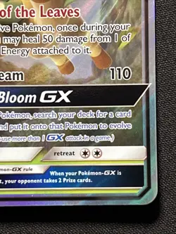 Pokemon TCG Leafeon-GX 13/156 Ultra Prism Holo LP - Image 3