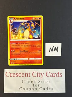 Charizard 25/185 Vivid Voltage Rare Pokemon TCG - NM - Image 1