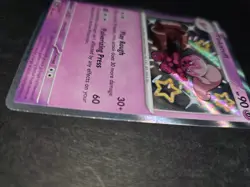 Pokemon TCG Tinkatuff Scarlet & Violet: Paldean Fates 166/091 Holo Shiny Rare - Image 5
