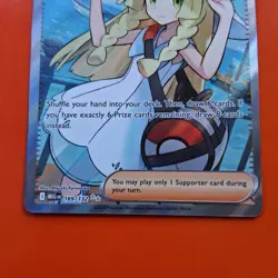Lillie's Determination Ultra Rare 169/132 Pokemon Mega Evolution - Image 2