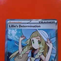 Lillie's Determination Ultra Rare 169/132 Pokemon Mega Evolution - Image 3