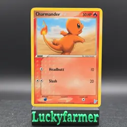 Pokemon TCG Charmander 2/12 EX Trainer Kit 2: Plusle & Minun Normal LP - Image 1
