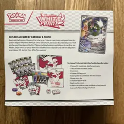 Pokemon TCG: Scarlet & Violet - WHITE FLARE Elite Trainer Box FACTORY SEALED ETB - Image 2