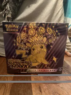 POKEMON TCG SCARLET & VIOLET SURGING SPARKS SEALED ELITE TRAINER BOX - Image 1