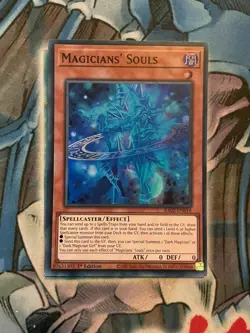Magicians' Souls *SUPER RARE* RA02-EN014 1st Edition NM Rarity Collection II - Image 1