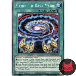 Yugioh Secrets of Dark Magic LDS3-EN096 Common 1st Edition NM - Image 1