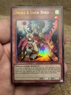 Droll & Lock Bird LCKC-EN077 Unlimited Ultra Rare Near Mint +Bonus FREE SHIPPING - Image 1