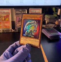 YuGiOh Blue-Eyes White Dragon LCKC-EN001 Ultra Rare Legendary Collection Kaiba - Image 1