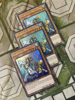 YuGiOh ATLANTEAN DRAGOONS Ultra Rare Play Set RA03-EN006 - Image 2