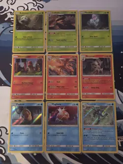 Pokemon TCG Complete 18 Card Detective Pikachu Set Charizard Mewtwo Holo Lot #12 - Image 1