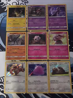Pokemon TCG Complete 18 Card Detective Pikachu Set Charizard Mewtwo Holo Lot #12 - Image 3