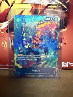 Marco PRB02-008 Alternate Art Super Rare - One Piece TCG Card - Image 1