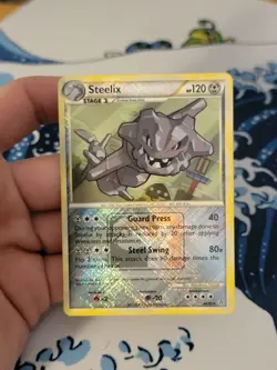 Pokemon TCG Steelix League & Championship Cards 24/95 Promo Cross Hatch Holo NM - Image 1