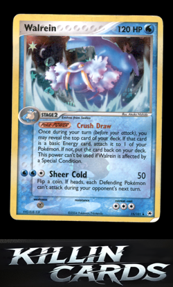 Reverse Holofoil Walrein 15/101 Holo Rare Hidden Legends Pokemon Card DM - Image 1