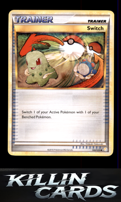 Switch 102/123 Pokemon Uncommon HeartGold SoulSilver Card LP - Image 1
