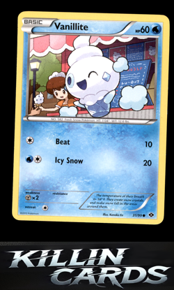 Vanillite 31/99 Pokemon Common Next Destinies Card NM - Image 1