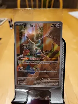 Pokemon TCG Mimikyu Scarlet & Violet SVP 075 Holo Promo Card Sealed, Near Mint - Image 1