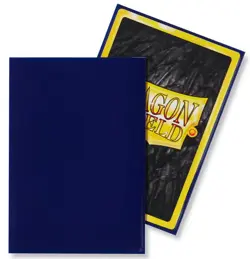 60 Dragon Shield Night Blue Classic Japanese Small Card Sleeve Deck Protectors - Image 2