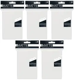 500 Ultra Pro Matte Clear Standard Size Deck Protectors Card Sleeves mtg ccg - Image 1