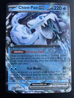 NM Chien-Pao ex Scarlet & Violet Paldea Evolved 061/193 Pokemon Card - Image 1