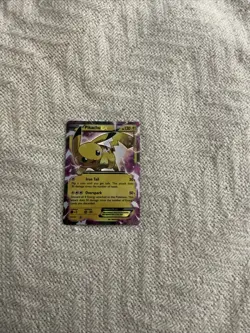 Pokemon Pikachu TCG EX Holo Black Star Promo Card XY84 Ultra Rare - Image 1