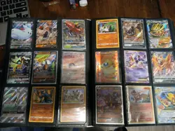 Awesome Pokemon Binder W/160 cards Hyper Rares Vintage Japanese Full Art Nm-LP - Image 4