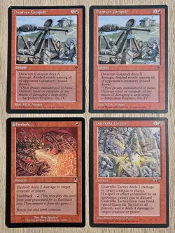MTG - (x15) "Direct Damage" Red cards. Various sets/conditions. - Image 3