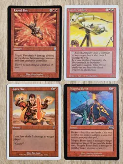 MTG - (x15) "Direct Damage" Red cards. Various sets/conditions. - Image 5
