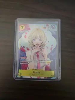 Stussy OP13-110 Alternate Art One piece Card English Carrying On His Will - Image 1