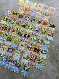 56 Card Lot - Pokemon WOTC-Era Cards+Pop Series Holos (Fossil, Jungle, Base Set) - Image 3
