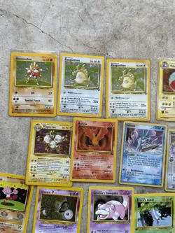56 Card Lot - Pokemon WOTC-Era Cards+Pop Series Holos (Fossil, Jungle, Base Set) - Image 4