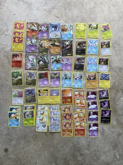 2013 Pokemon Legendary Treasures 63 Card Lot (EXs, Radiant Collection, Holos) - Image 1