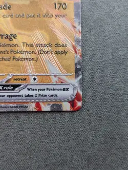 Pokemon Greninja Ex 106/167 Gamestop Metal Card Twilight Masquerade Double Rare - Image 5